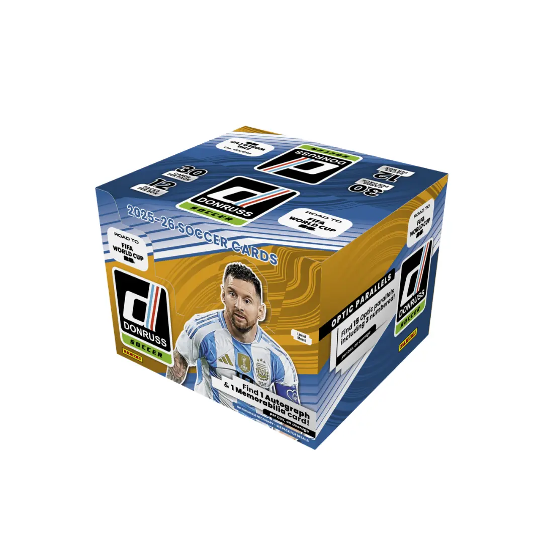 2025-26 Panini Donruss Road To FIFA World Cup 2026 Hobby Box