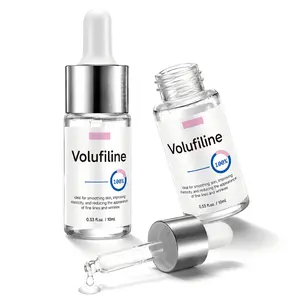 Premium 2-Pack 100% Volufiline Ampoule, Authentic French Sederma Extract, Undiluted Concentrate Serum, DIY Face & Body Skincare Booster, Deep Hydrating Anti-Aging Plumper Improves Elasticity & Resilience, 2×0.33 fl oz Set