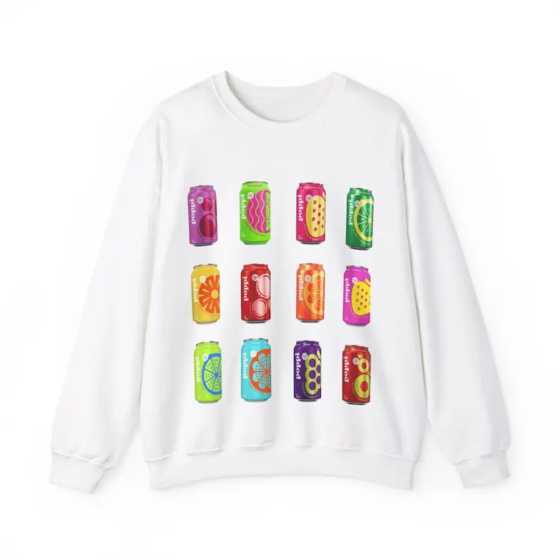 Soda Poppi Sweatshirt, Soda Lover Sweatshirt, Unisex Sweatshirt, Trendy Sweatshirt