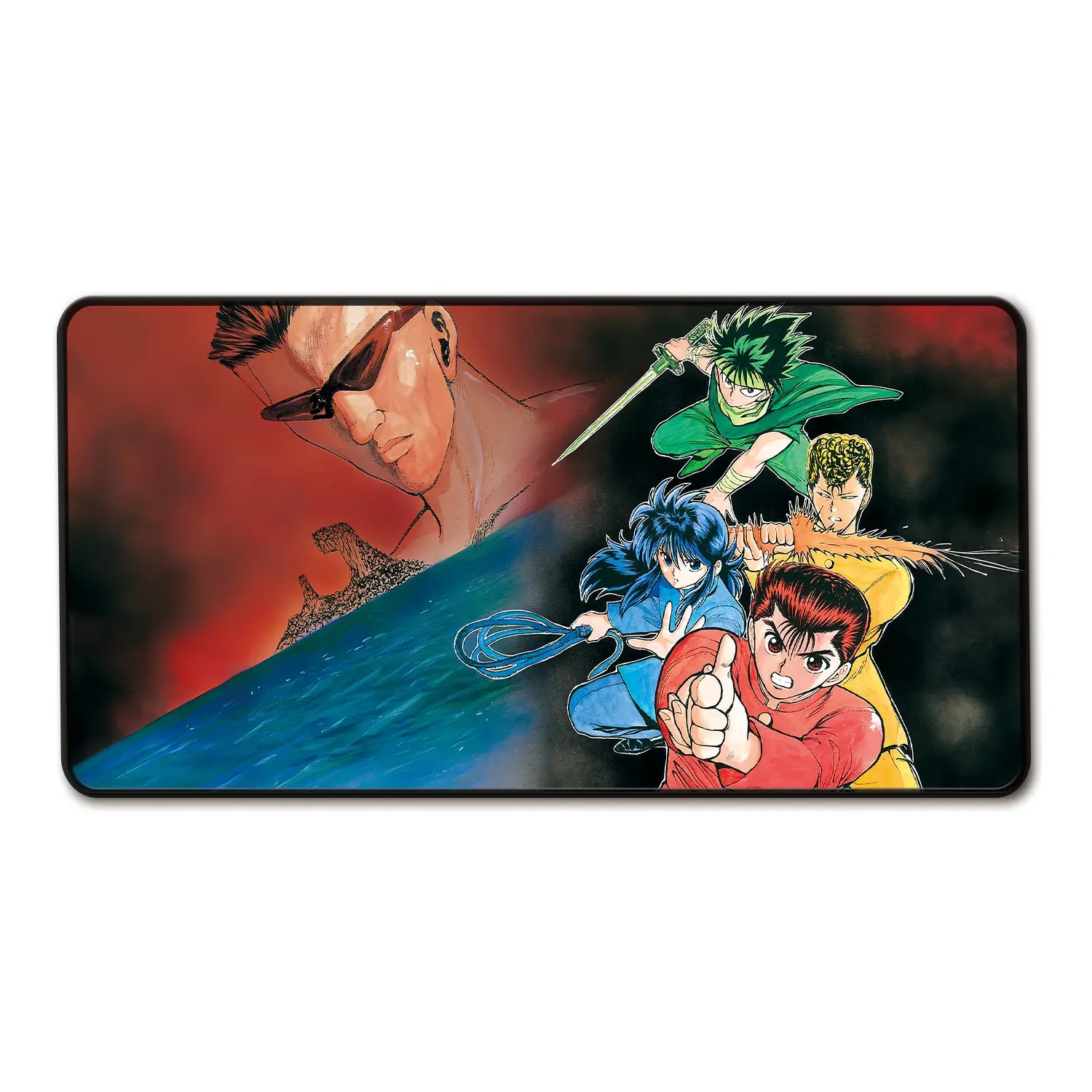 Anime Extra Large Gaming Mousepad - Medium, Large and Extra Large Sizes, Anti-Slip Rubber Base Nostalgic