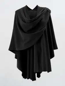 Women's Solid Color Shawl, Casual Versatile Scarf for Fall & Winter, Fashion Accessories for Women & Girls, Tignon Scarf