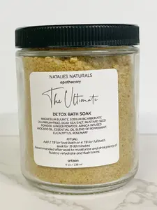 Mustard Seed and herbal Detox bath soak