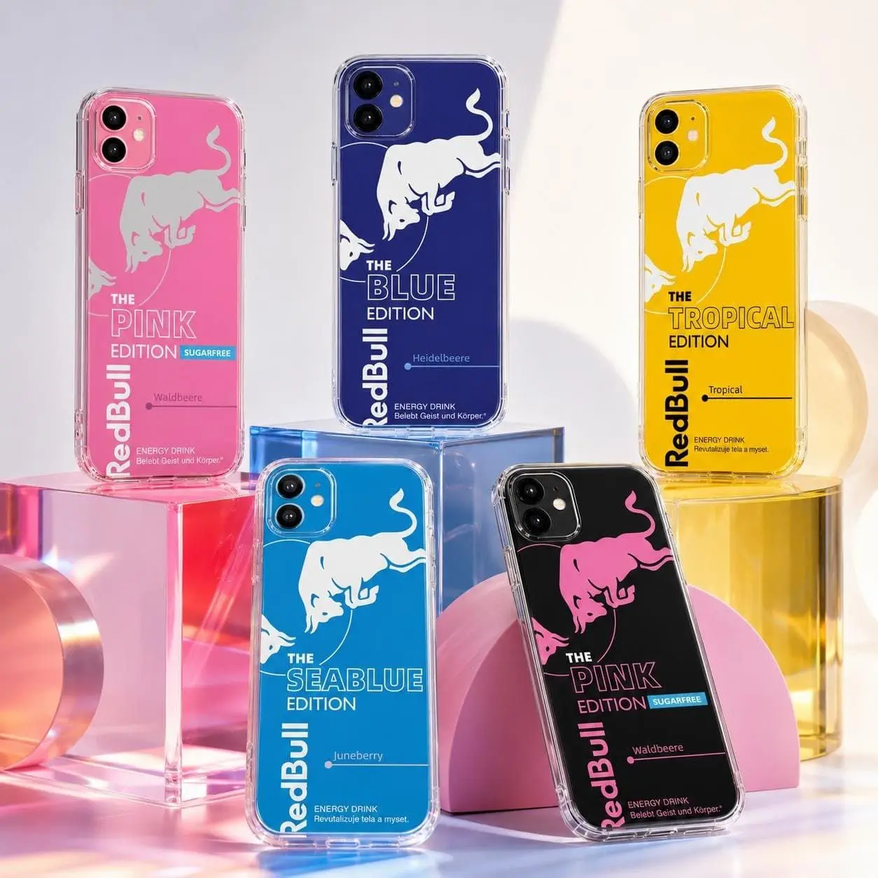 Red Bull Phone Case – Sport Can Cover for iPhone 17 Air 16e 15 Pro Max 14 13 | Samsung S25 Ultra S24 S23 FE | Google Pixel 10 XL 9