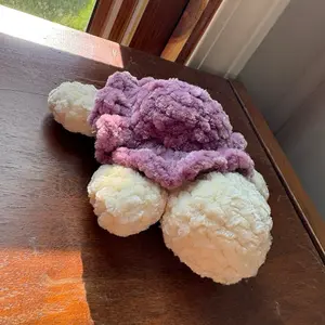 Hand Size Crochet Turtle Plush