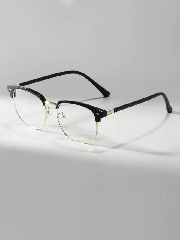 Square Lens Eyeglasses, Unisex Stylish Copper Frames with Anti-Blue Light Technology, Lightweight Accessories for Women and Men, Stylish Eyeglass, Rectangular, Glasses Blue Light, Stylish Square Frames, Anti Blue Glasses