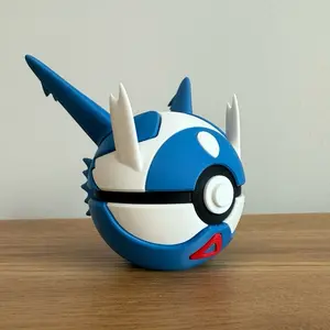 #0381 Latios Ball - Made to Order, High-Quality PLA, 3D Printed Pokeball Figure