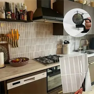 Kuujojo 3D Crystal Epoxy Wall Stickers, Waterproof & Heat Resistant, 5/10/20pcs Self-Adhesive Mosaic Panels for Kitchen, Bathroom, Home Decor,Decoration,Christmas Holiday Gift