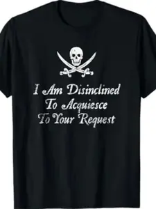 I Am Not Inclined to Agree to Your Request.This Is a Pirate-Themed T-Shirt Suitable for Both Men And Women, Featuring a Similar Style.It Is a  Summer Short-Sleeved Printed T-Shirt Made of Pure 220G Fabric, Plus Size