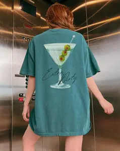 Comfort Colors Dirty Martini Shirt Martini Lover Gift Martini Cocktail Pullover Tini Time Sweater Preppy Crewneck Vintage Trendy, Gift for Mom, Menswear Top, women top, Gift For menswear