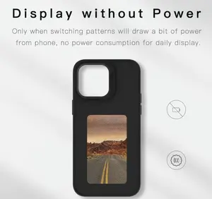 YourWish Case NFC Color Smart Electronic Ink Phone Case for iphone 12/13/14/15/Pro/Pro Max Accessories Cover Cellphone Smartphone Casing