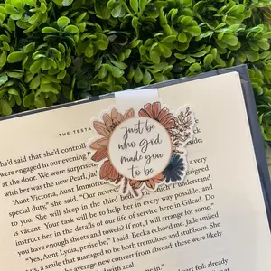 Just Be Who God Made You To Be Magnetic Bible Bookmark