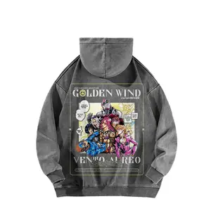 Unisex Fit Vintage Washed Hoodie