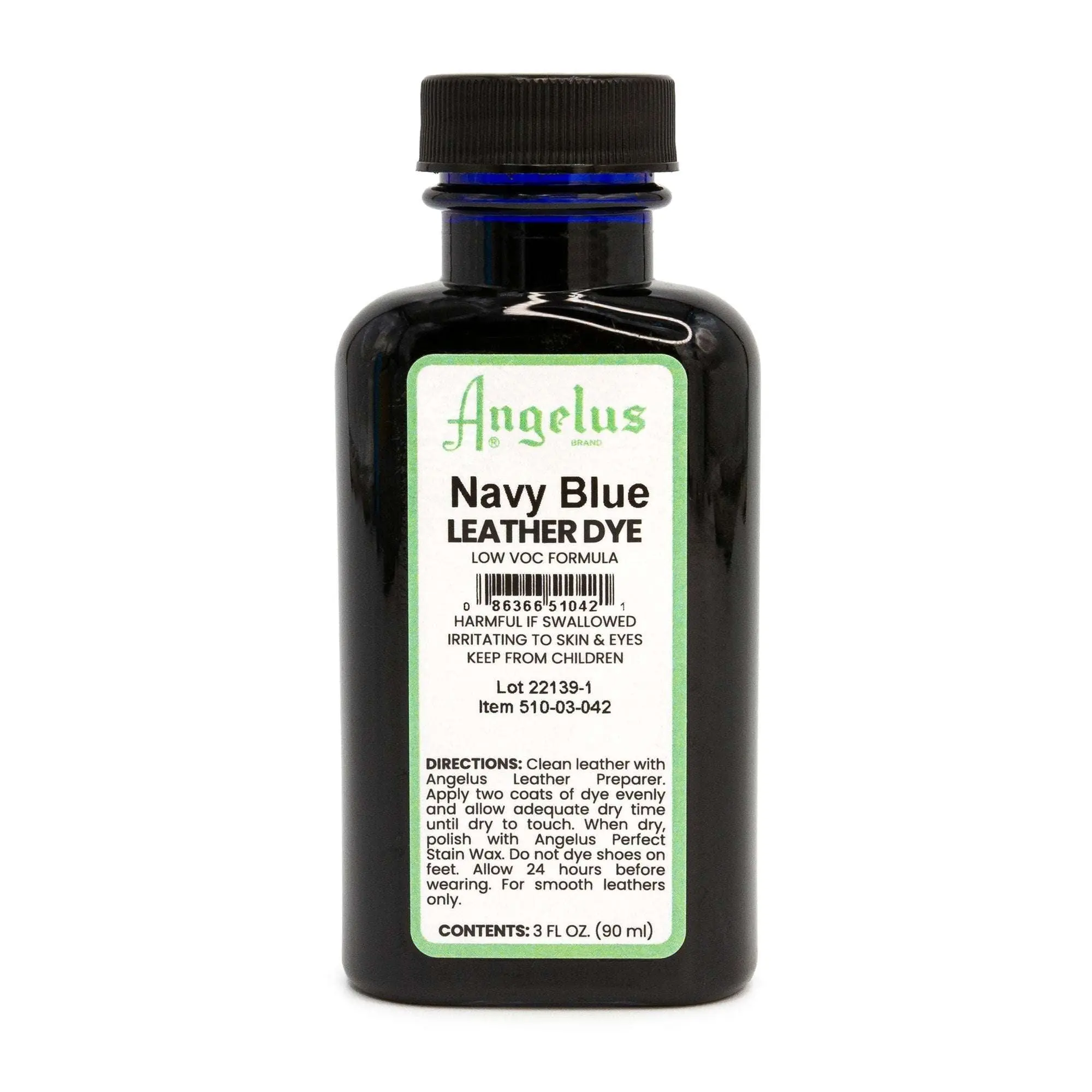 Navy Blue Low VOC Leather Dye