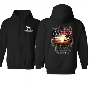 Straight Up Southern Hoodie - Deer Hunting American Flag Hoodie, Country Boy Outdoor Sweatshirt, Patriotic Hunter Pullover, Southern Lifestyle Gift For Men. Unisex - Menswear, Streetwear. Men's Tops