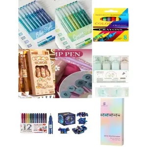 different 1-2 new products!Office Supplies And Rewards, Stationery | Playful Design | Durable Plastic, Birthday Party Gift,Multi-Color Pen Surprise Colorful Highlighter Marker