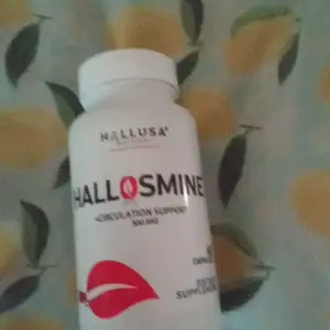 Product Review of HALLUSA NATURAL HALLOSMINE 300 Mg Diosmin Circulation 60 Capsules Gluten-Free Organic GMO-Free Sugar-Free Supplement for Healthy Circulation & Veins Health Made in USA Dietary from j**1