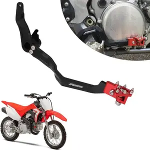 Motorcycle Rear Brake Foot Pedal Lever, CNC Folding Rear Brake Foot Pedal Lever, Motorcycle Accessories for CRF110 F 2013-2022