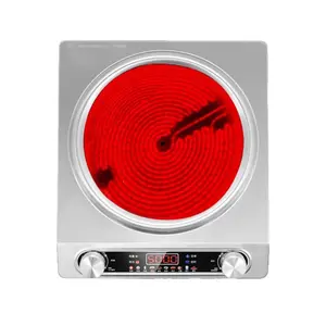 5000W High-Power Concave Electric Ceramic Stove Commercial Light Wave Furnace for Home & Kitchen Multi-Use