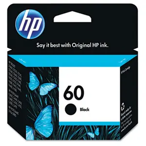 Hewlett-Packard (HP 60) Ink- 200 Page-Yield- Black Hewlett-Packard (HP 60) Ink- 200 Page-Yield- Black