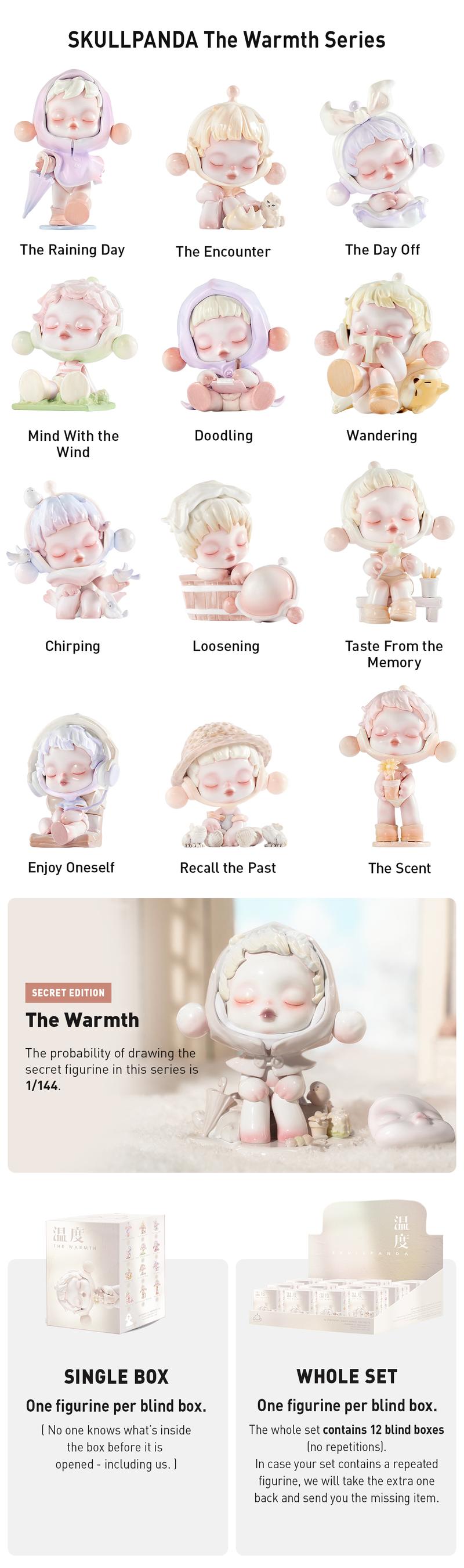 POP MART SKULLPANDA The Warmth Series, Blind Box POP MART SKULLPANDA The Warmth Series, Blind Box