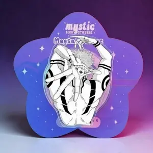 Magnetic Phone Grip Cursed Anime Hand, Kindle Holder Magsafe Compatible, Dark Manga Aesthetic High-quality Print, Strong Magnet Bookworm Gift