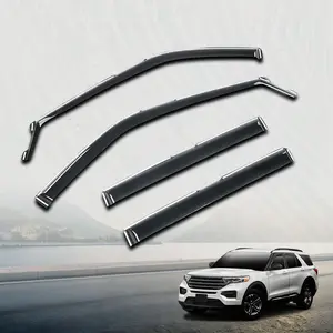 Fit For 2020-2026 Ford Explorer Side Window Visor Sun Rain Deflector Guards