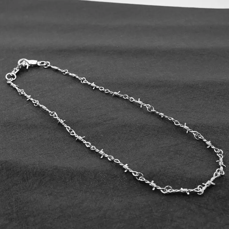 Ancient silver slim waist chain