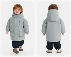 【CICIIBEAR】 Reversible Baby down jacket, boys' winter thick coat, children's outdoor thermal underwearBaby Down Jacket for Kids Boys Girls Winter Thick Coat Outdoor Thermal Underwear Versatile Practical zipper design boy outfits