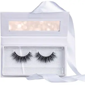 Divine Feminine Faux  Mink Lashes - Reusable 25x, Vegan, Cruelty-Free, Lightweight & Soft, Natural Look, 18mm, Black, Chemical-Free & Allergen-Free