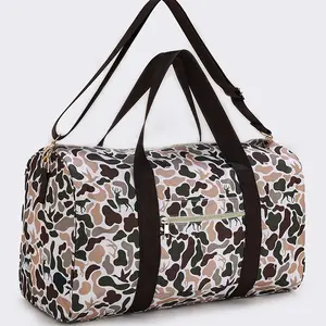 Deer Hunting Camo Travel Duffel Bag