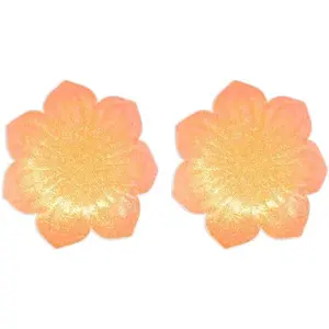 Women's Venice Neon Orange Underwear for a Minimalist Day Look Floral Outfits Accessories Beach - Comfortable and Hypoallergenic