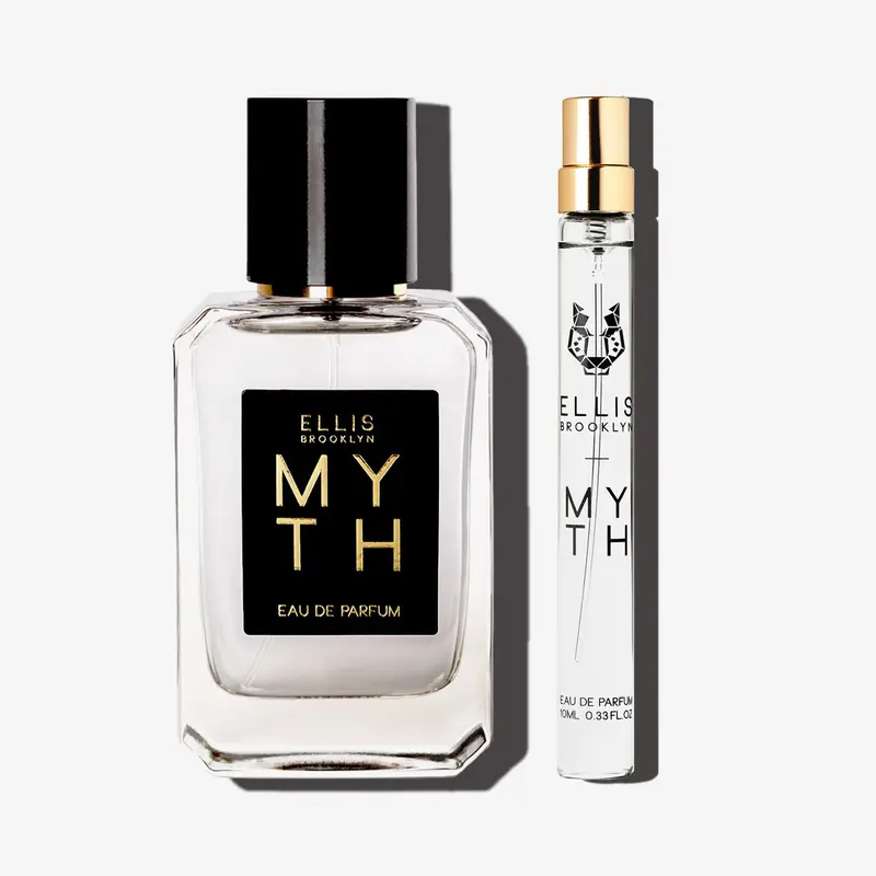 ELLIS BROOKLYN MYTH Eau De Parfum Fragrance Duo - 50ml & 10ml Travel Spray Set Bundle, $148 Value