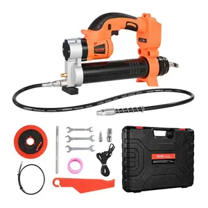 fathersdaygift VEVOR Cordless Grease Gun, 8000 PSI Max Pressure, Electric Grease Gun with LED Light 35.4-inch Long Hose, Compatible with 18V Makita Batteries, Suitable for Greasing Vehicles or Machines(Tool Only)