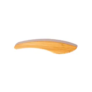 Hand-Carved Wooden Cheese Knife