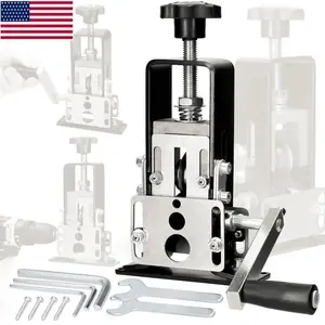 Labor Saving Manual Wire Stripping Machine, 2 in 1 Hand Crank & Drill Powered, Durable Stripper for Scrap Cable Recycling