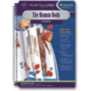 USED-The Human Body, Science Quantum Pad LeapPad Interactive Book & Cartridge (LeapPad) by LeapFrog (Unknown)