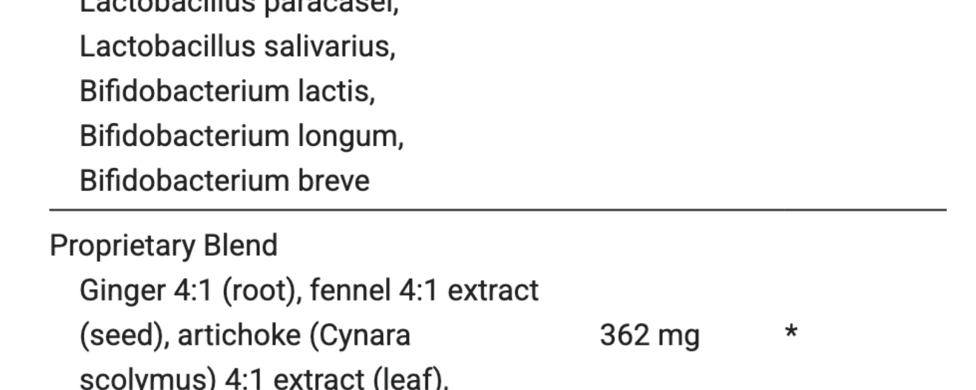 60 Billion Probiotic with Prebiotic Blend - 30 Vegetable Capsules Edible Healthcare Fitness Supplement Dietary
