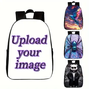 Customizable Backpack, Multifunctional Backpack Suitable for Daily Commute, Hand Washable, Lightweight and Easy to Carry, Ideal for Outings and Travel. Can Provide 1 Personalized Photo with Over 1000 Pixels, Allowing the Addition of Names or