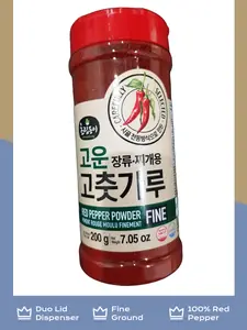 Gochugaru Red Pepper Powder/Hot Pepper Powder (Choripdong), Korean Chili Powder, Fine Type, 200g