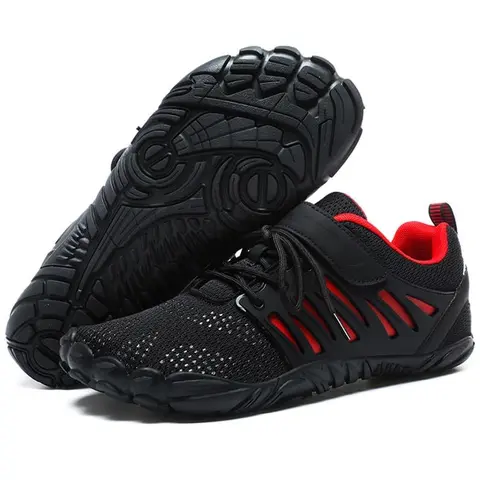 Men's Barefoot Toe Shoes for Autumn - Minimalist Style, Suitable for Fitness, Cross-Training, Hiking & Water Activitiesports Hiking Water Shoes