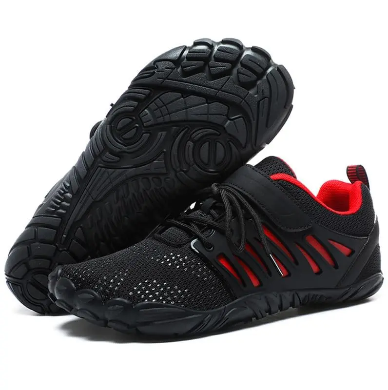 Men's Barefoot Toe Shoes for Autumn - Minimalist Style, Suitable for Fitness, Cross-Training, Hiking & Water Activitiesports Hiking Water Shoes