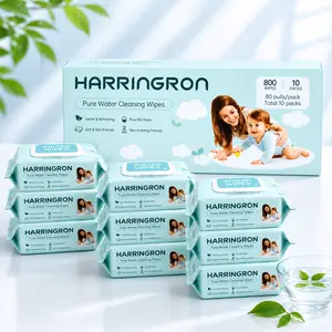 Thick Pearl-Textured Baby Wipes (6"×7.5") - 60GSM Soft Wipes for Diaper Changes