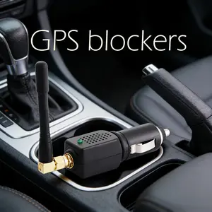 Aston DigitalAston DigitalCar GPS Signal Protector Privacy Security Anti-Trac Device for Vehicles Portable Travel Accessory Indoor & Outdoor Use Black ABS 12-24V 0.3W 5-15m Range