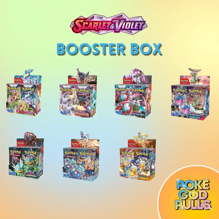 scarlet and violet era booster boxes Scarlet & Violet Era Break  Grading TCG