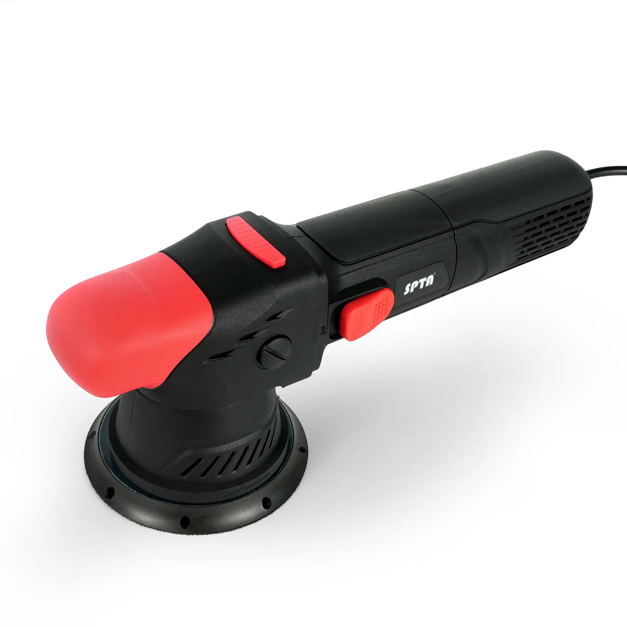 SPTA CP304 710W 5Inch Dual Action Polisher,12MM Orbit Car Polisher with  5-Meter Long Power Supply Cord Constant Speed Output