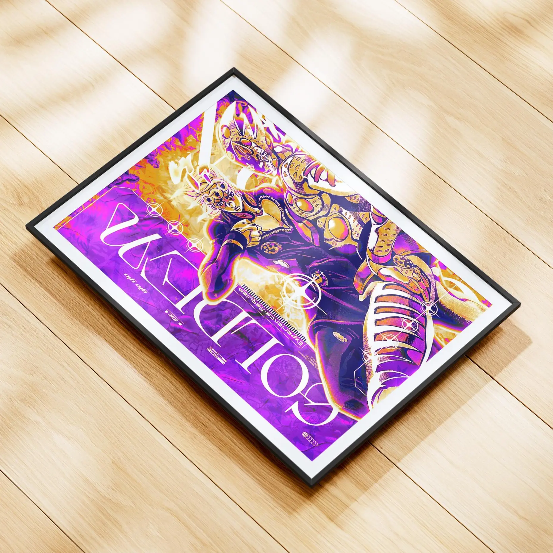 JoJo Trapstar Fanart Print Poster Unframed, JoJo Anime Wall Art, Trapstar Style Bizarre Decor,  Fans Anime Gift, Wall Decor, Room Decor, Manga Japanese