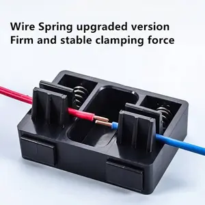 Welding Wire Clamp, Anti-Slip Anti-Heat Design, Precise Fixing, Welding Electrode Holder, Multi-Functional Welding Tool