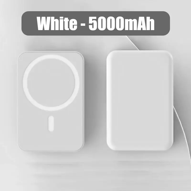 White 5000mAh