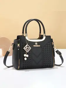 Women's Luxury Casual Fashionable Handbag, Plain Simple Messenger Bag, Multi-Color Options, Elegant Commuter Bag, Perfect Gift for Women, Commuter Purse