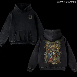 Guilliman Ultramarines Space Marines Washed Hoodie, Premium Cotton Vintage Streetwear, Bold Warhammer Graphic, Unisex Oversized Fit, Anime Gamer Collectors Hoodie, Casual Daily Wear